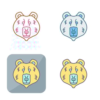 Polar Bear Vector Icon