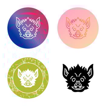 Bat Vector Icon