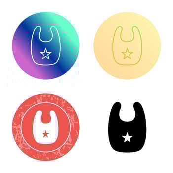 Bib Vector Icon