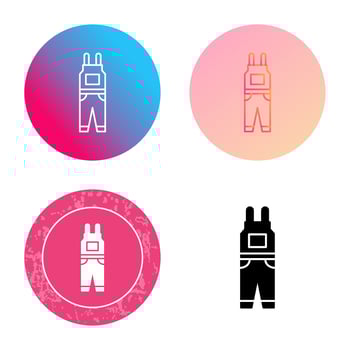 Jumpsuit Vector Icon