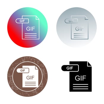 GIF Vector Icon