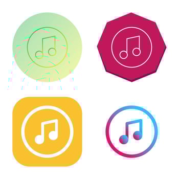 Music Player Vector Icon