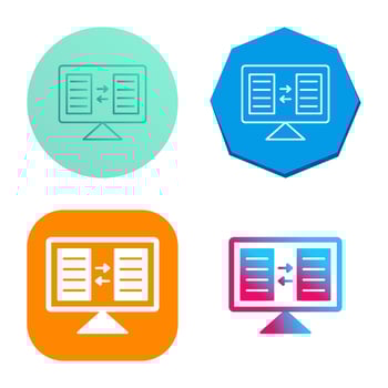 File Sharing Vector Icon