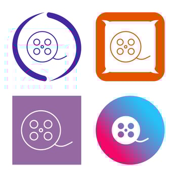 Reel Vector Icon