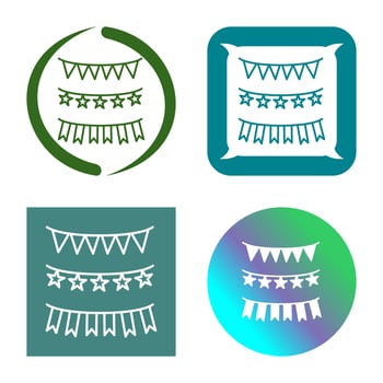 Garlands Vector Icon