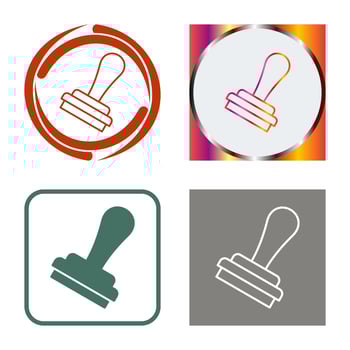 Stamp Vector Icon