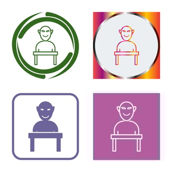 Human Sculpture Vector Icon