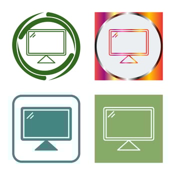 Computer Vector Icon