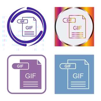 GIF Vector Icon