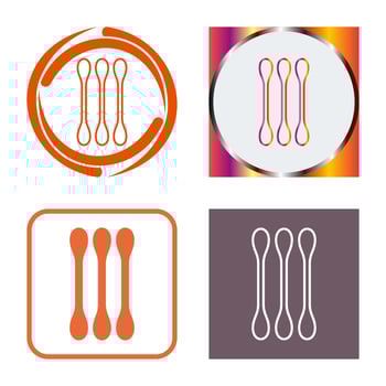 Cotton Bud Vector Icon