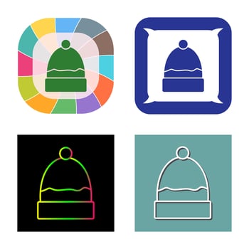 Warm Cap Vector Icon