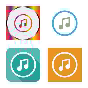 Music Player Vector Icon