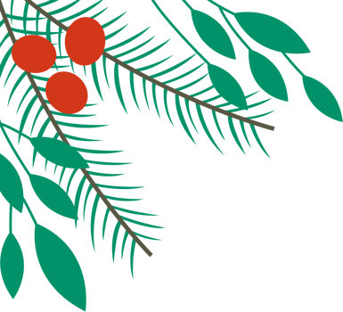 frame of xmas png