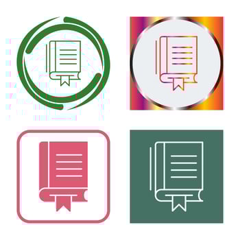 Book Vector Icon