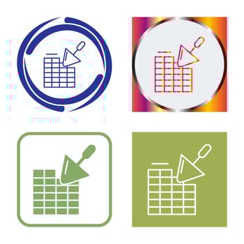 Brickwall Vector Icon