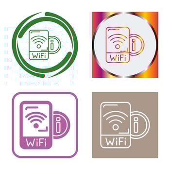 Wifi Signal Vector Icon