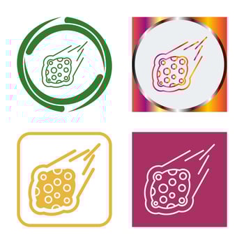 Meteorite Vector Icon