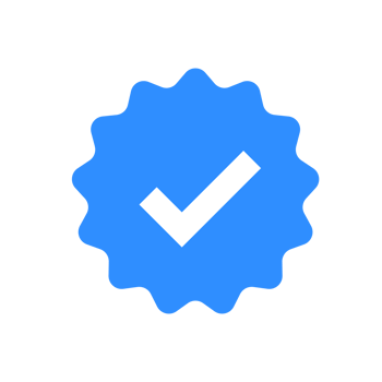 blue checkmark validation social media png