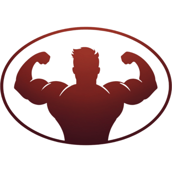 Realistic gym logo shirt design. AI Generative png