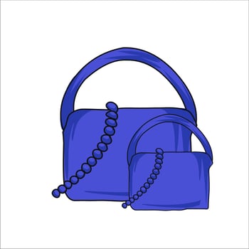 shopping bag flat illustration design. blue, orange, red, yellow bag packages isolated on white background. handbag. 3d shopping bag icon. vector bag. shopping design assets