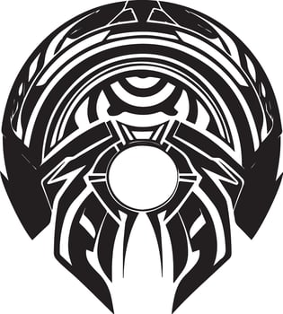 Tribal Tattoo Design Vector silhouette