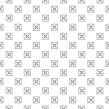 Black seamless abstract pattern. Overlay for background and backdrop. Ornamental design. PNG graphic illustration with transparent background.