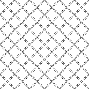 Black seamless abstract pattern. Overlay for background and backdrop. Ornamental design. PNG graphic illustration with transparent background.