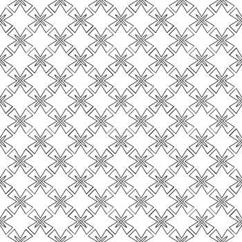 Black seamless abstract pattern. Overlay for background and backdrop. Ornamental design. PNG graphic illustration with transparent background.