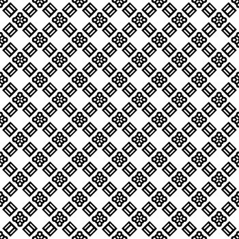 Black seamless abstract pattern. Overlay for background and backdrop. Ornamental design. PNG graphic illustration with transparent background.