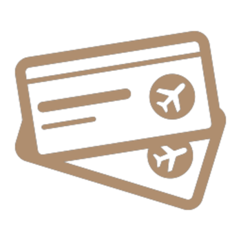 plane ticket illustration design png
