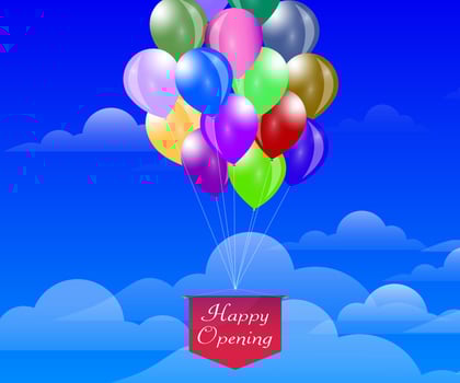 Balloon background collection colorful balloon for birthday and any party. vector