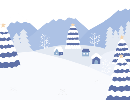 forest in the winter png