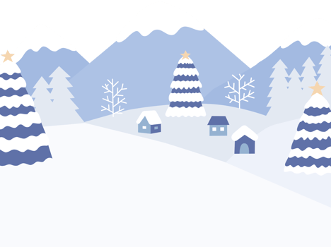 forest in the winter png