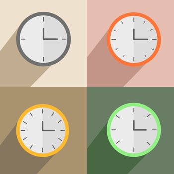 wall clock collection vector