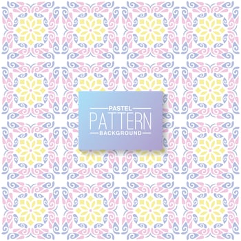 Colorful abstract geometric pattern design vector