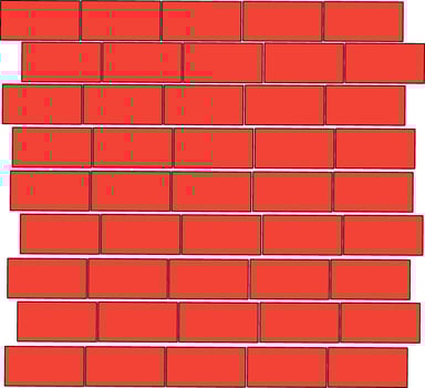 illustration Red stone background vector