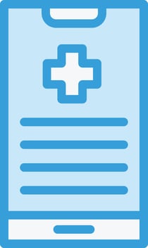 Mobile Phone Vector Icon Design Illustration