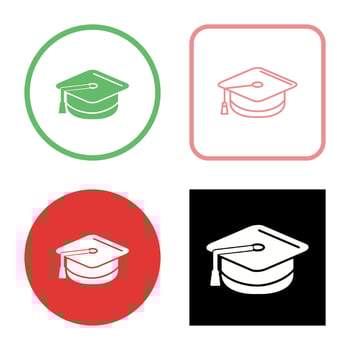 Mortarboard Vector Icon