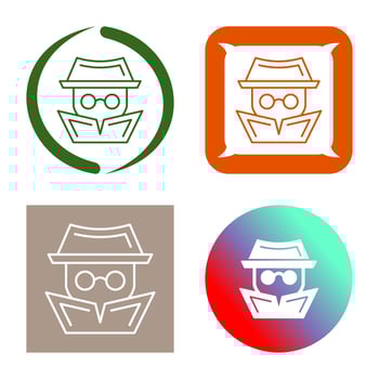 Hacker Vector Icon