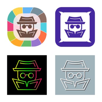 Hacker Vector Icon