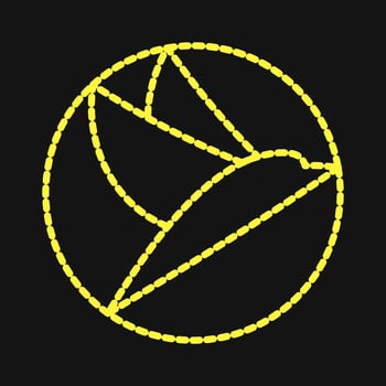 Icon dove in a circle. Palestine elements. Icons in dotted style. Good for prints, posters, logo, infographics, etc. vector