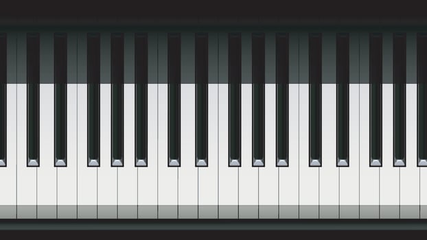 picture of piano 01 vector