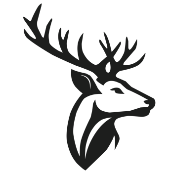 deer head logo png