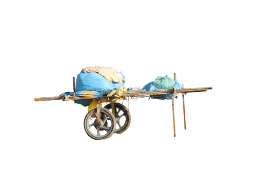 Beach peddler cart png