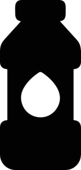 Bottle drink icon symbol vector image. Illustration of the drink water bottle glass design image
