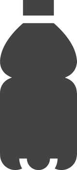 Bottle drink icon symbol vector image. Illustration of the drink water bottle glass design image