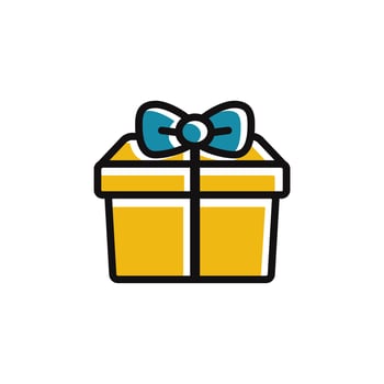 colored gifts icons, perfect icon, illustration vector