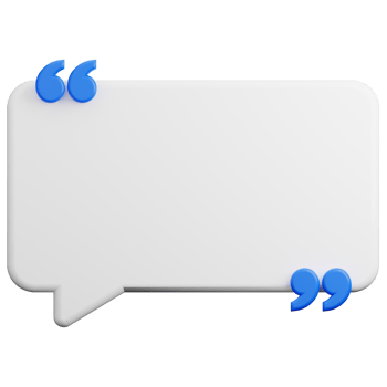 Quotation Chat 3D Illustration png