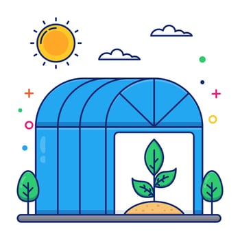 Vector design of solar home