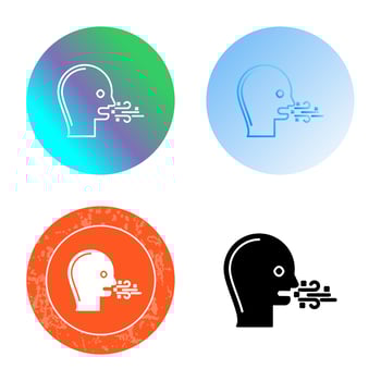 Bad Breath Vector Icon